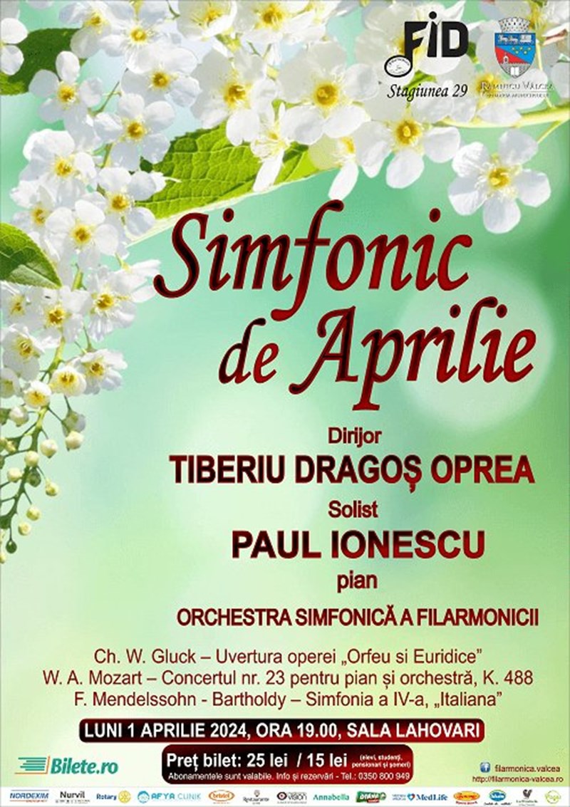 bilete Simfonic de Aprilie