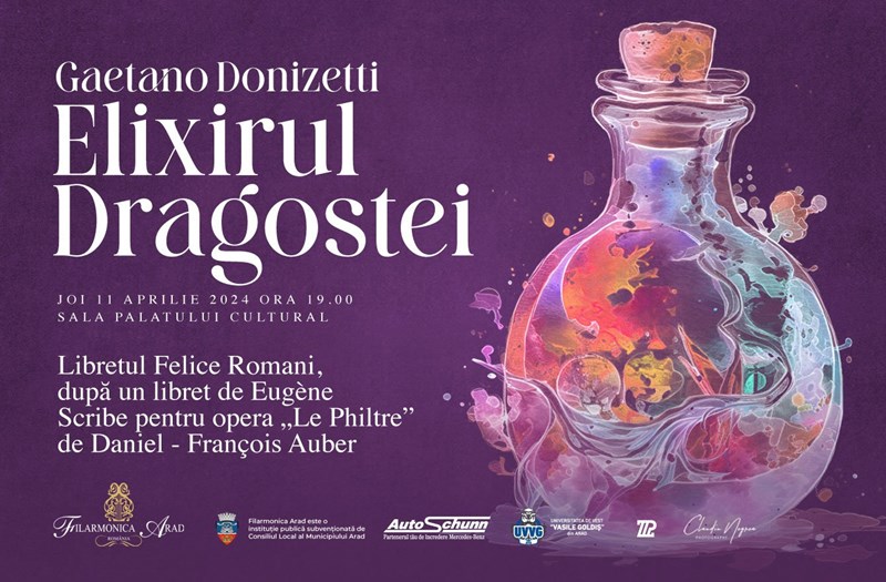 bilete Elixirul dragostei - Filarmonica Arad