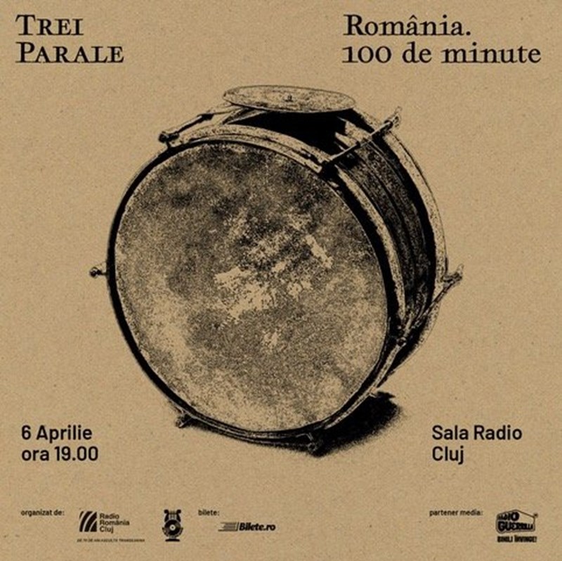 bilete TREI PARALE - ROMÂNIA. 100 de minute