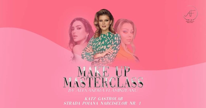 bilete Make-up Masterclass by Alexandra Flămînzeanu