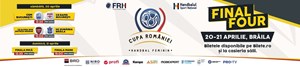 Ziua 1: Final 4 Cupa Romaniei Feminin: CSM Bucuresti vs CS Rapid Bucuresti - CS Gloria Bistrita – Hc Dunarea Braila