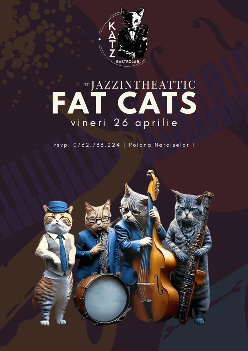 bilete FAT CATS | Jazz in the attic
