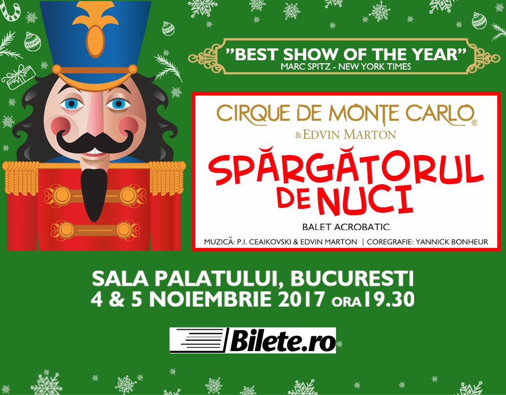 bilete Cirque de Monte Carlo & Edvin Marton - Spargatorul de Nuci