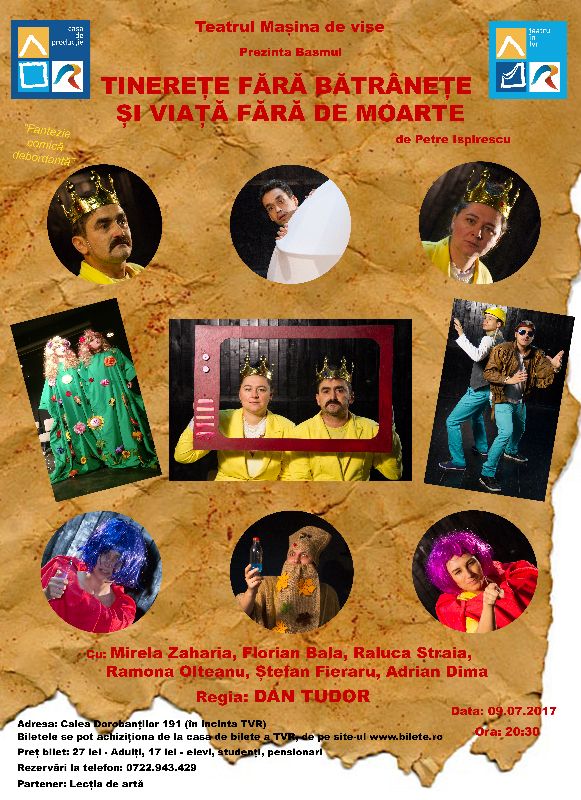 Tinerete Fara Batranete Si Viata Fara De Moarte 09 Iul 2017