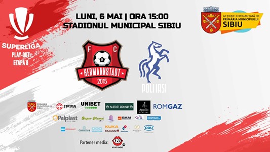 bilete FC Hermannstadt - Politehnica Iasi