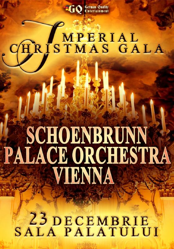 bilete Imperial Christmas Gala 2017 - Schoenbrunn Palace Orchestra Vienna