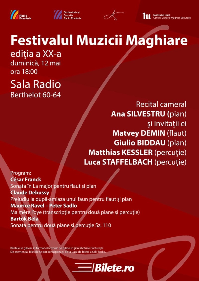 bilete Festivalul Muzicii Maghiare, editia a XX-a
