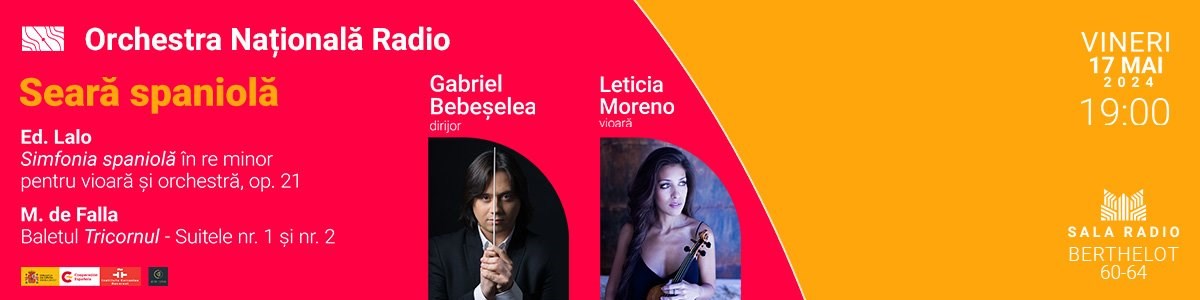 bilete Seara spaniola - Leticia Moreno - ONR