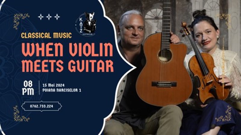 bilete When Violin Meets Guitar | Concert in Mansarda