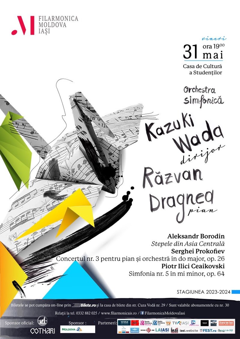 bilete Concert simfonic – Borodin, Prokofiev, Ceaikovski