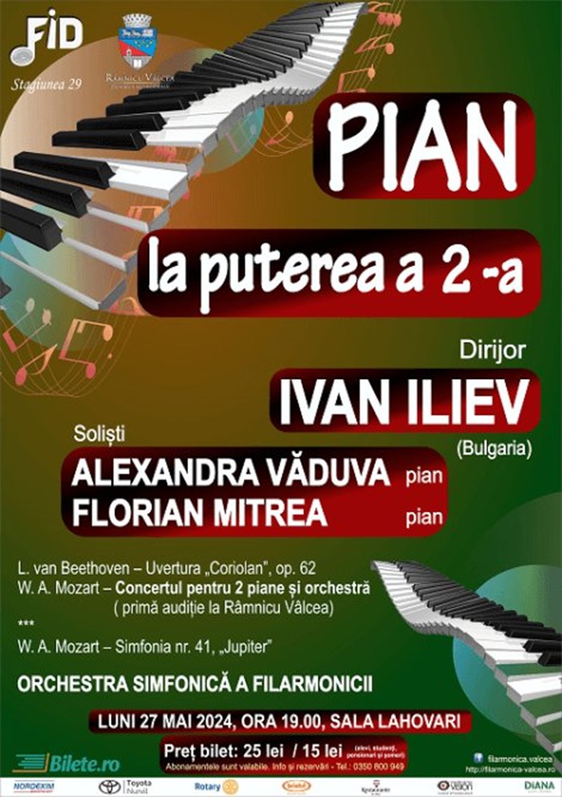 bilete Pian la Puterea a Doua
