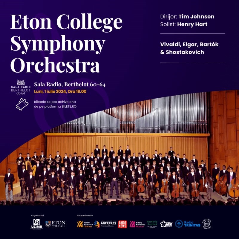 bilete Concert ETON COLLEGE SYMPHONY ORCHESTRA