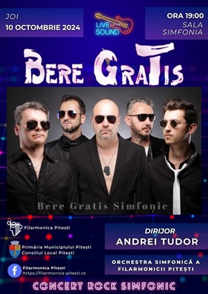 bilete la Bere Gratis la Filarmonica Pitesti
