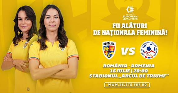 bilete UEFA Women's European Qualifiers - Romania vs Armenia
