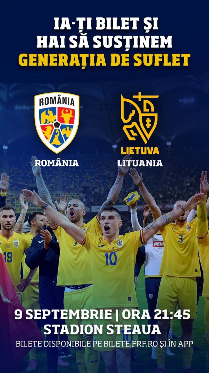 bilete UEFA Nations League - Romania vs Lituania