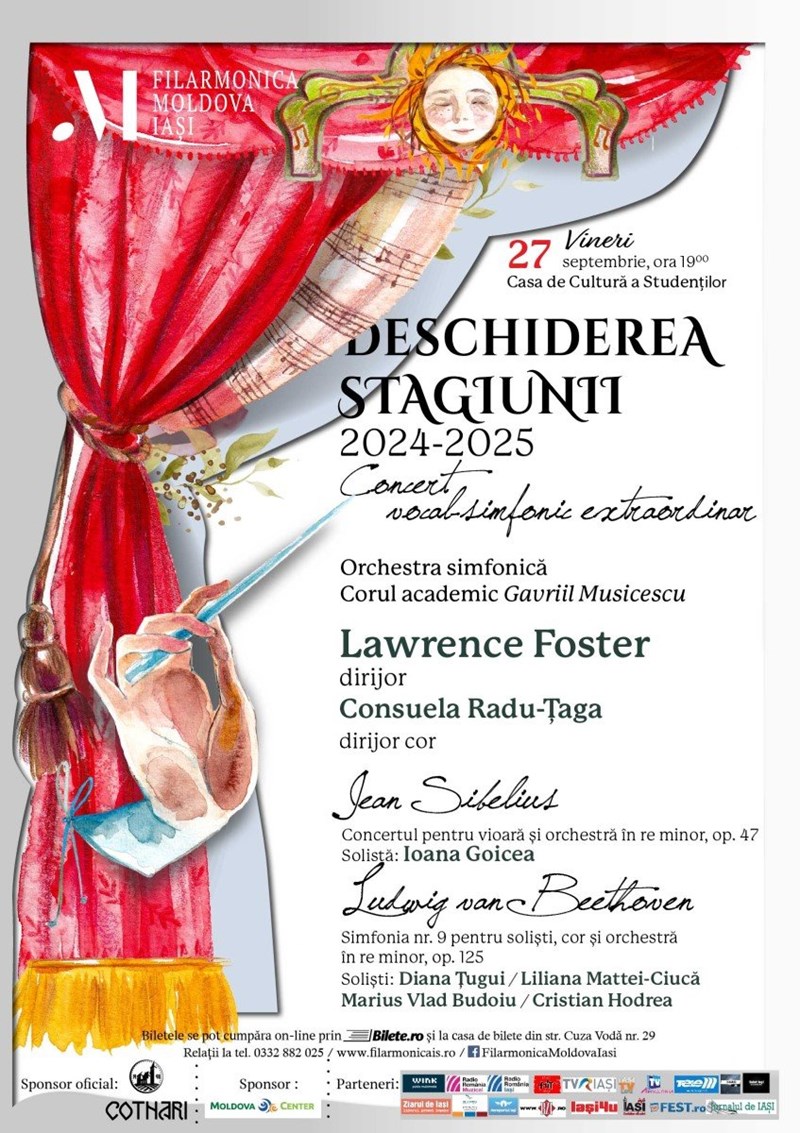bilete Concert vocal-simfonic extraordinar Deschiderea stagiunii