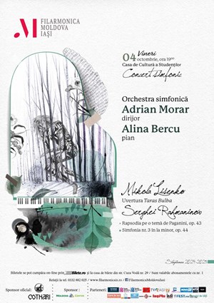Concert simfonic – Lisenko, Rahmaninov