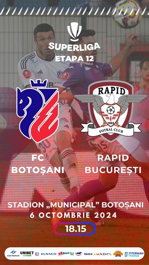 FC Botosani - FC Rapid 1923