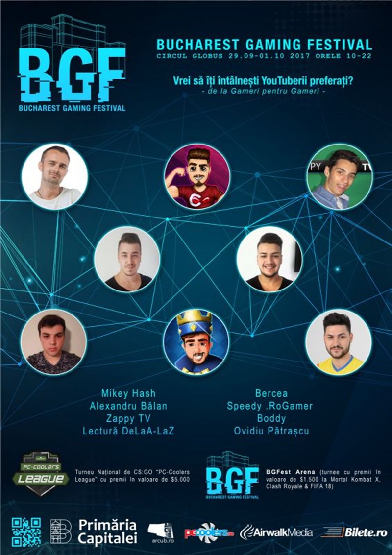 bilete Bucharest Gaming Festival