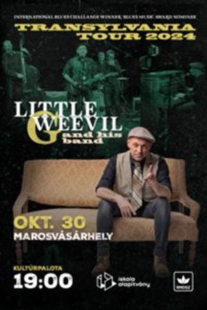bilete la Little G Weevil and his band - Transylvania Tour -  Marosvasarhely
