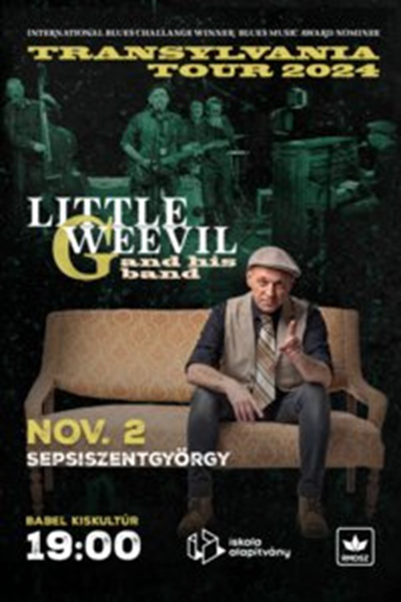 bilete Little G Weevil and his band - Transylvania Tour - Sepsiszentgyorgy