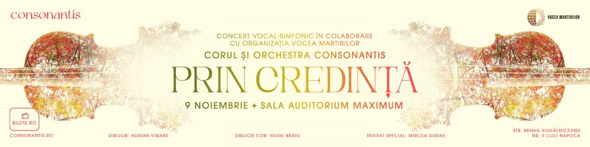 bilete Concert vocal-simfonic: Prin credință