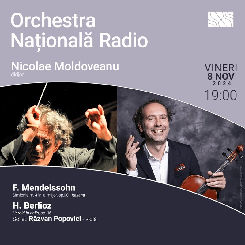 bilete Răzvan Popovici - Nicolae Moldoveanu - Orchestra Națională Radio
