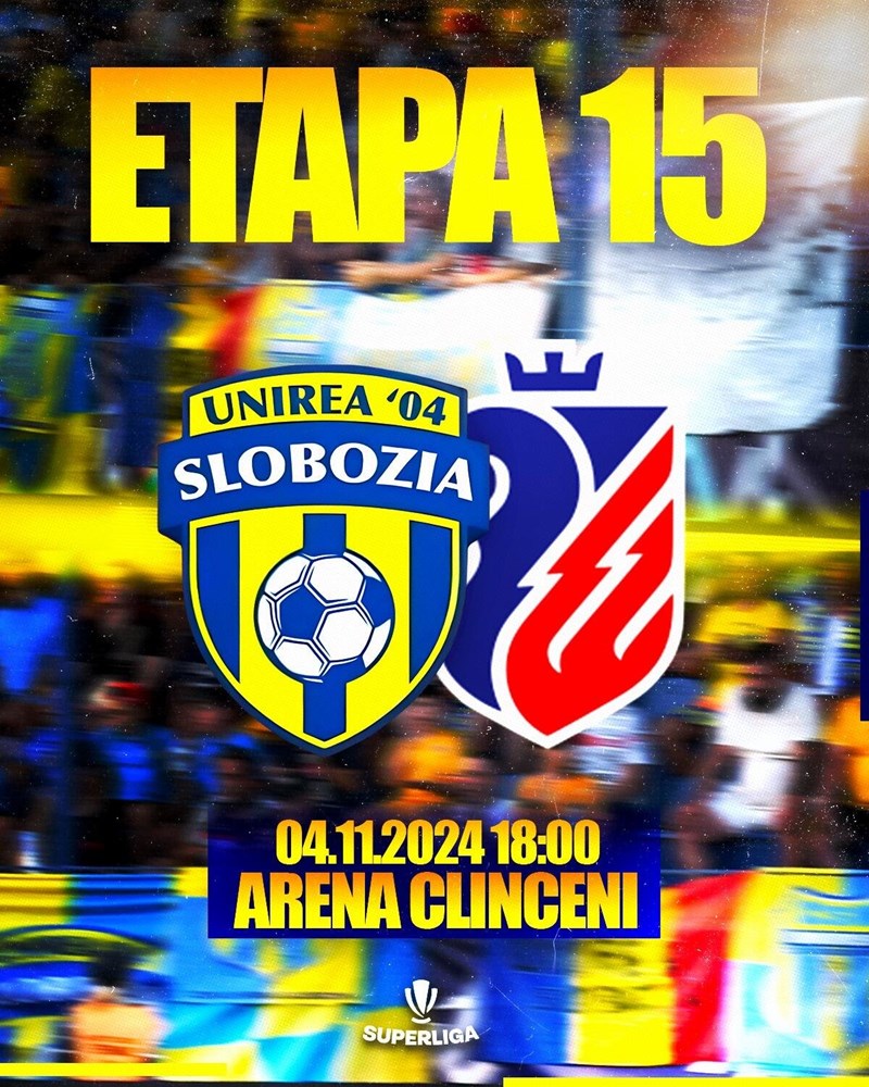 bilete Unirea Slobozia - FC Botosani