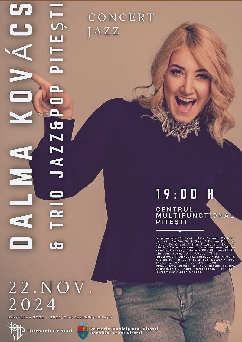bilete Dalma Kovacs - Trio Jazz & Pop Pitesti
