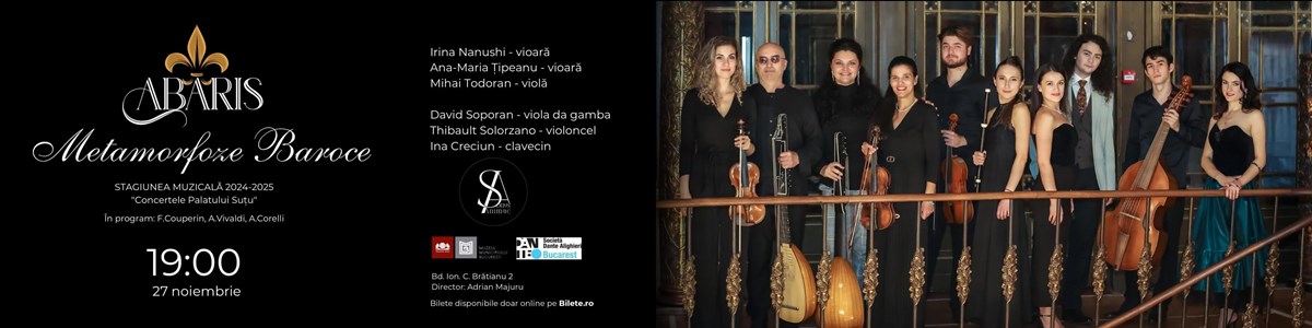 bilete Concert Metamorfoze Baroce