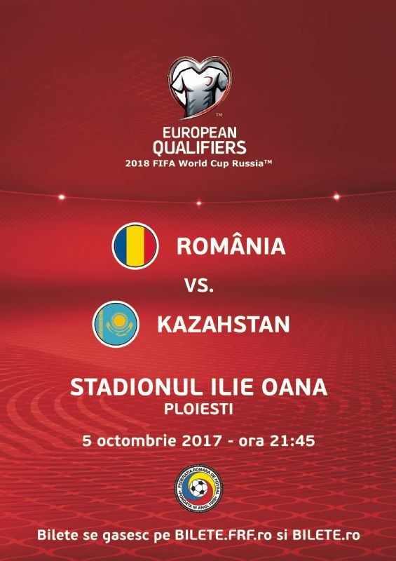 bilete Romania - Kazahstan