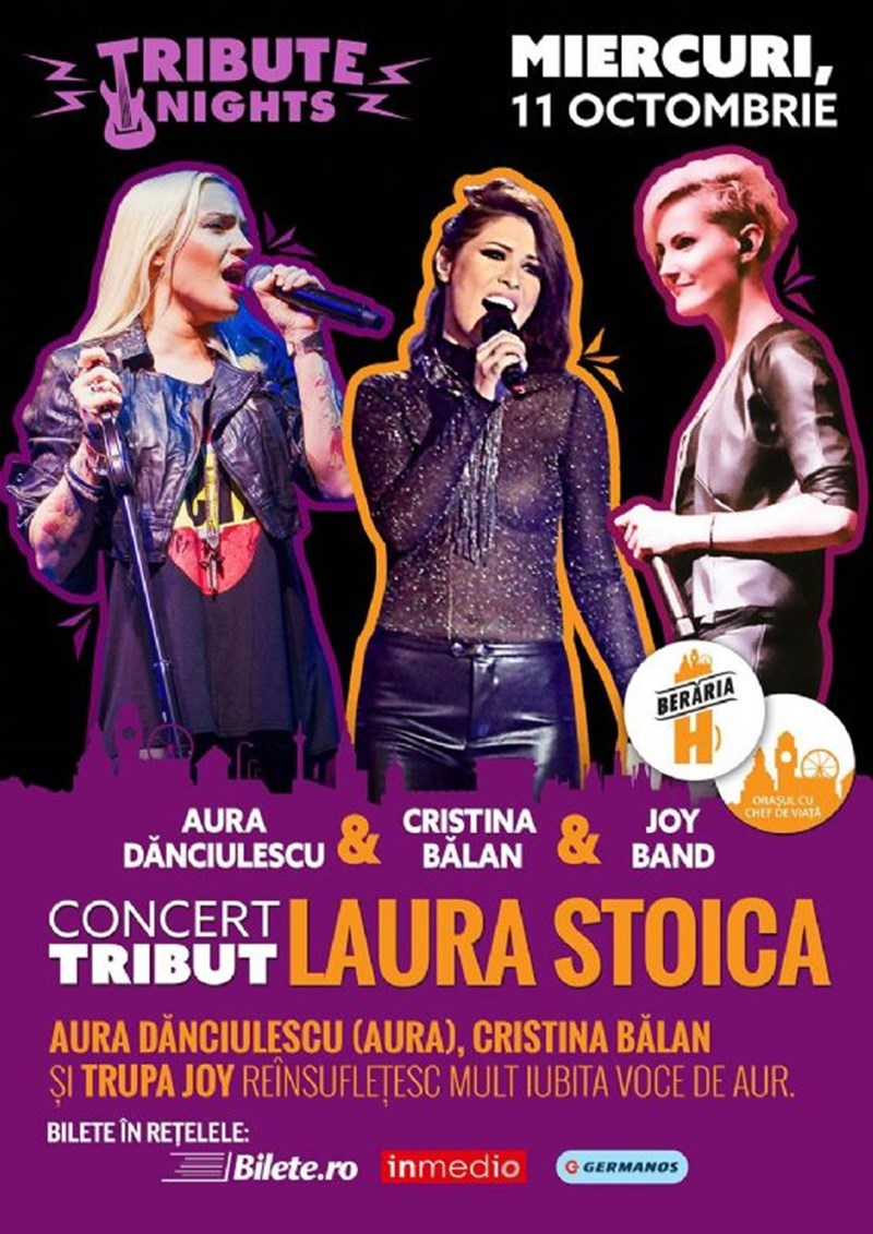 bilete Concert Tribut Laura Stoica @ Tibute Nights