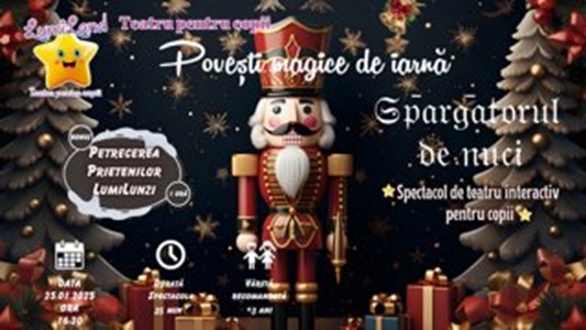 bilete "Spărgătorul de Nuci" - O Călătorie Magică prin Ținutul Dulciurilor!