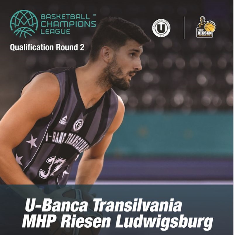 bilete U-Banca Transilvania Cluj - MHP Riesen Ludwigsburg