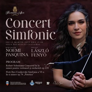 Concert simfonic - Dirijor Noemi Pasquina