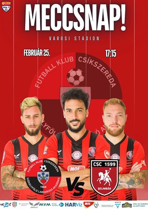 FK Csikszereda Miercurea Ciuc - CSC 1599 Șelimbăr