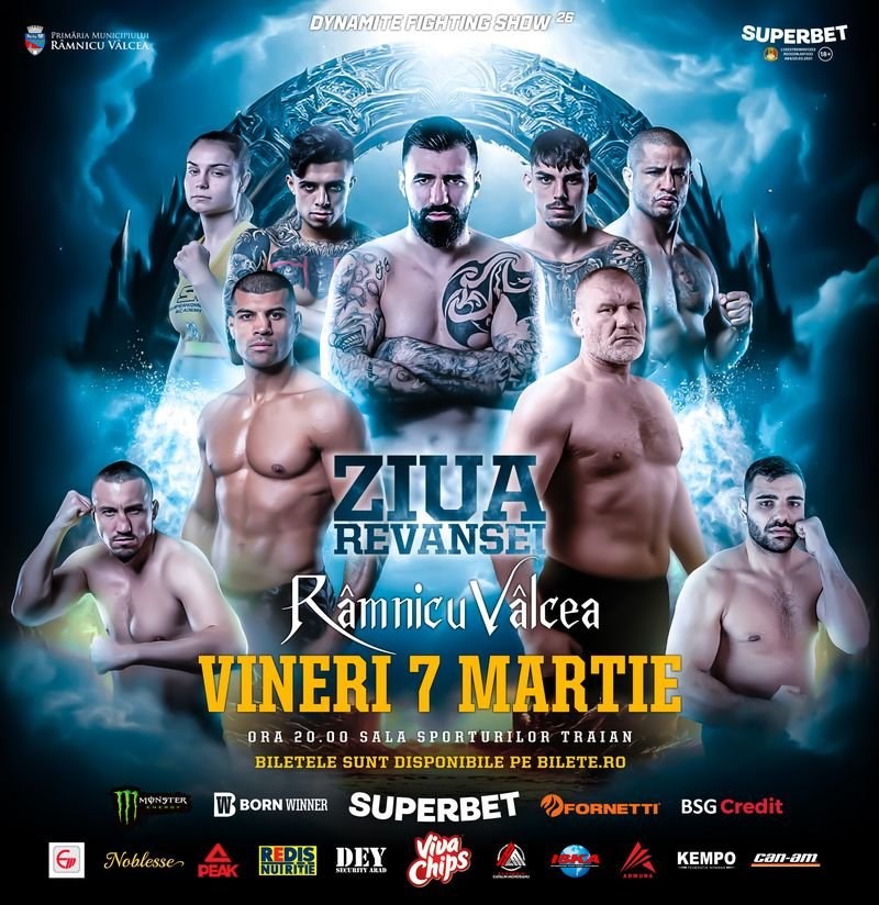 bilete Dynamite Fighting Show 26 - Ziua Revanșei