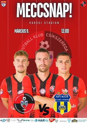 Fk Csikszereda Miercurea Ciuc - CS Afumati