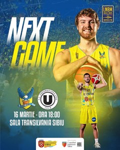 bilete BC CSU Sibiu - UBT Cluj Napoca