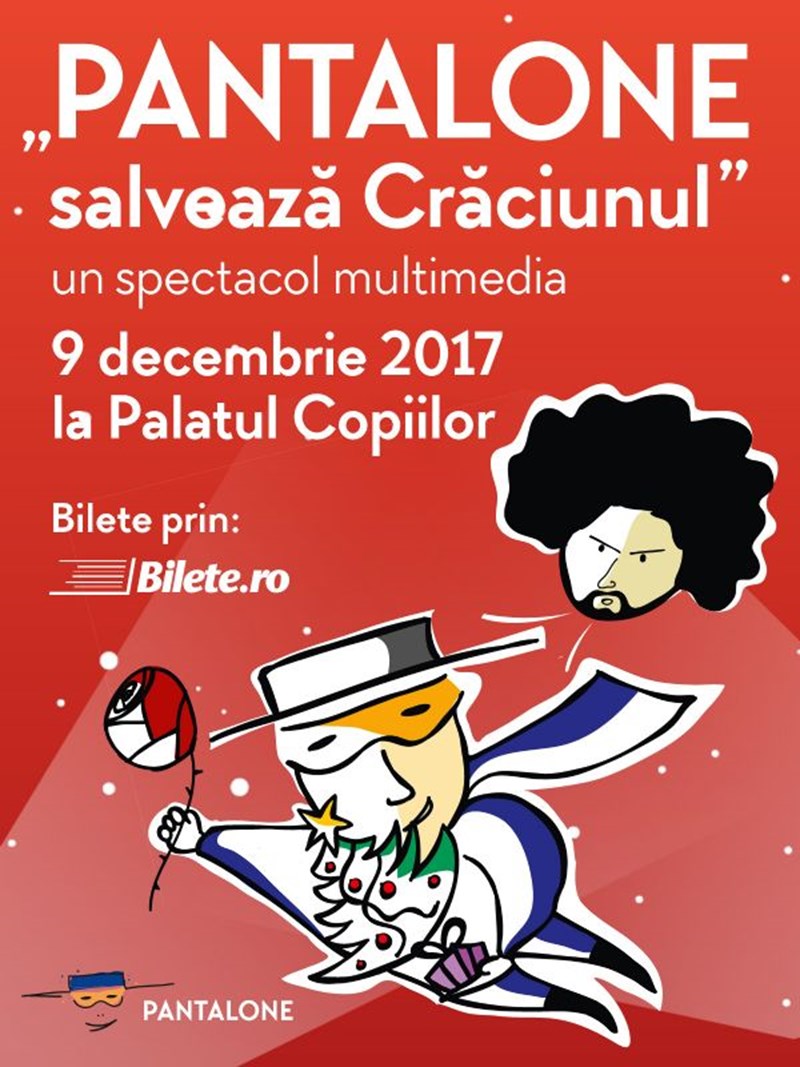 bilete Pantalone salveaza Craciunul