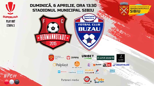 bilete FC Hermannstadt vs Gloria Buzau