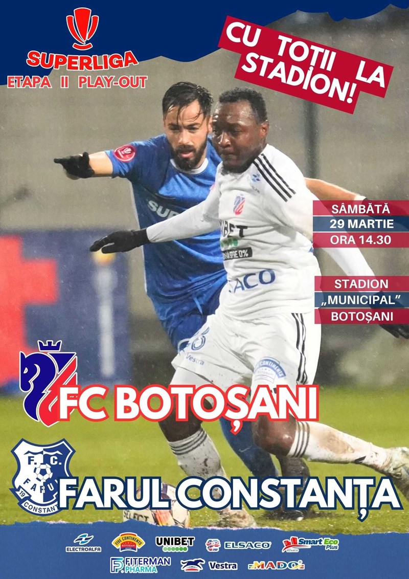 bilete FC Botosani - Farul Constanta