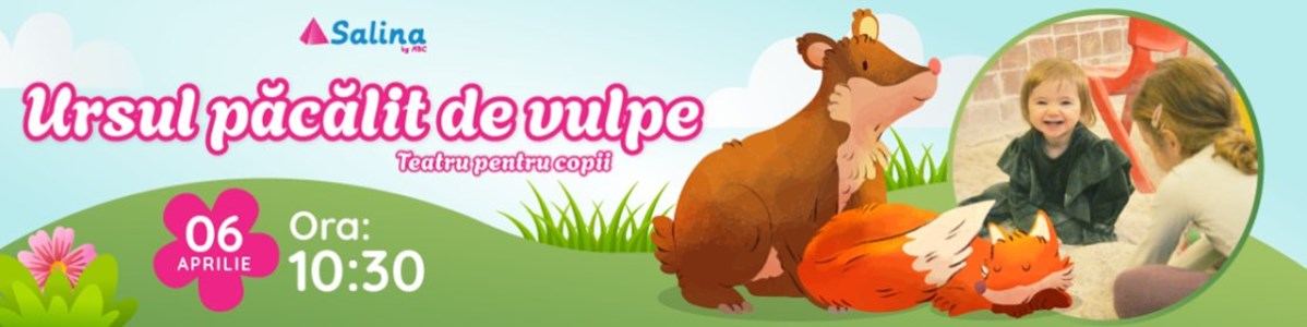 bilete Ursul pacalit de vulpe