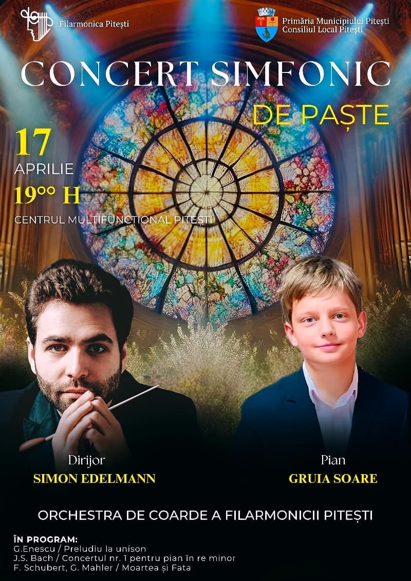 bilete Concert Simfonic de Paste - Filarmonica Pitesti
