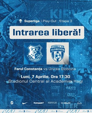 Farul Constanta - Unirea Slobozia