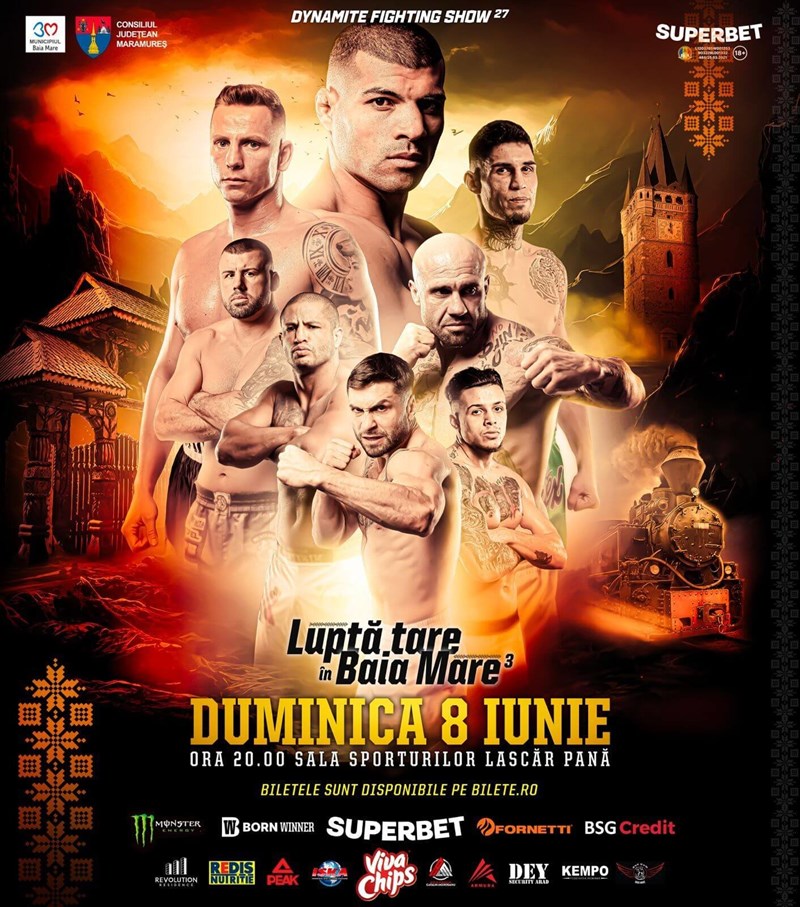 bilete Dynamite Fighting Show 27 - Luptă Tare în Baia Mare 3