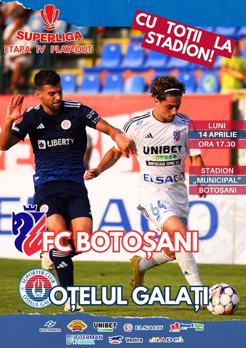 bilete FC Botosani - SC Otelul Galati