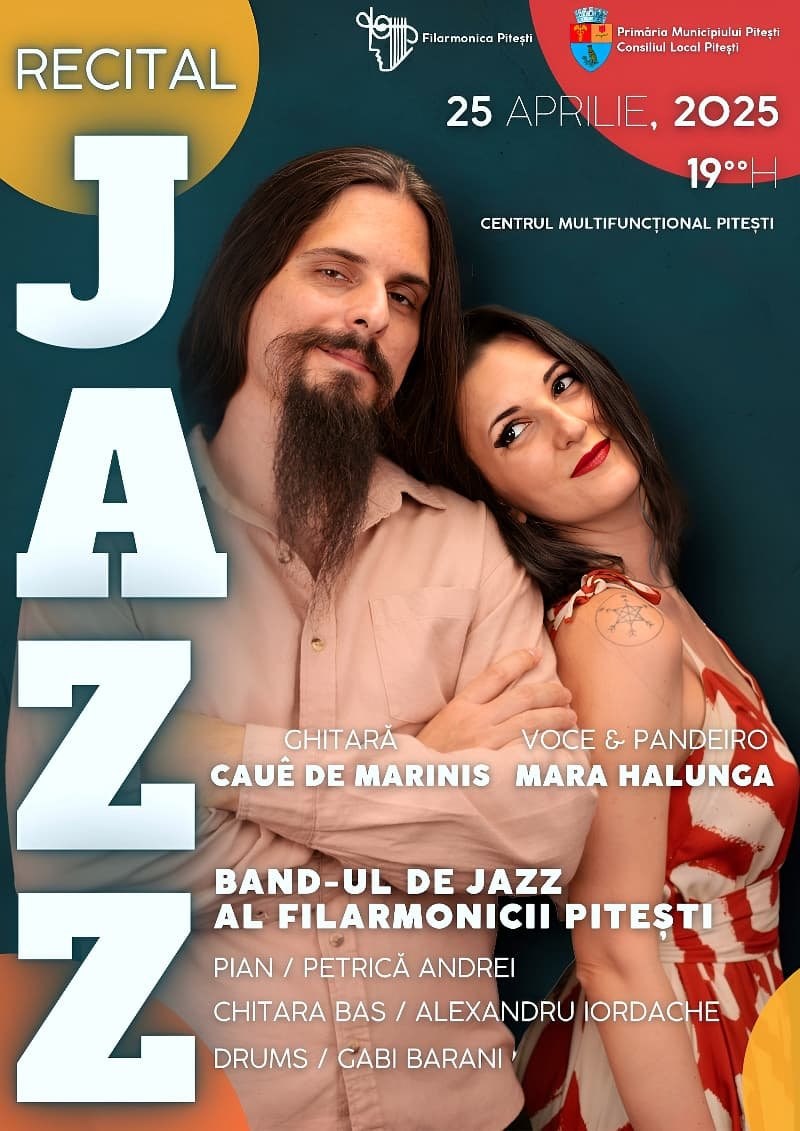 bilete Recital Jazz - Filoarmonica Pitesti