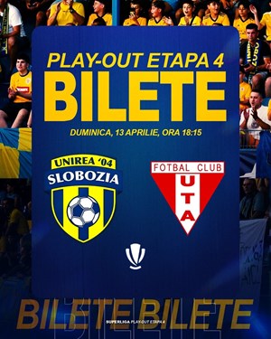 Unirea Slobozia - UTA Arad