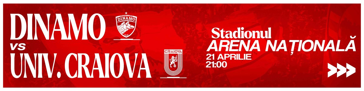 bilete FC Dinamo Bucuresti - Universitatea Craiova